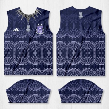 arte camisa argentina pantera negra