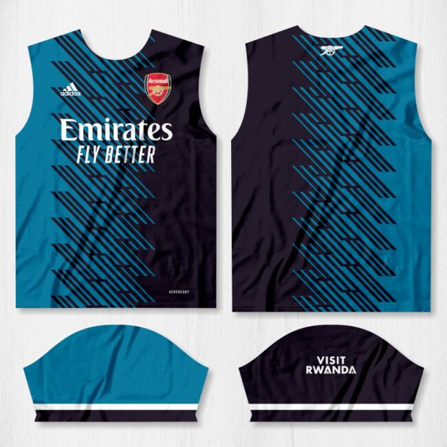 arte camisa arsenal 4