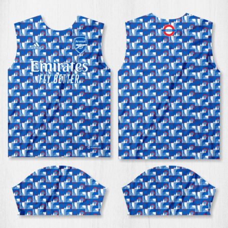 arte camisa arsenal 7