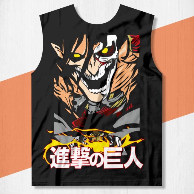 arte camisa attack on titan 005