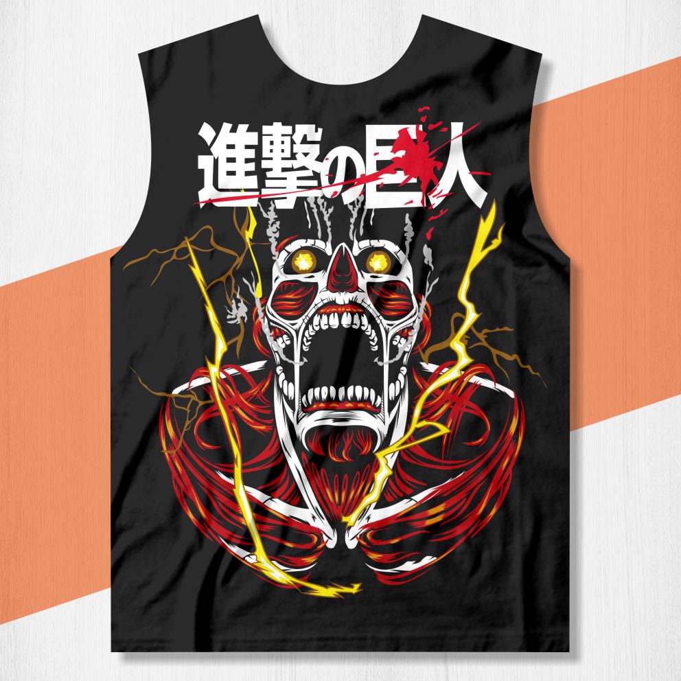 arte camisa attack on titan 006