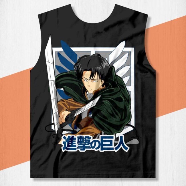 arte camisa attack on titan 010