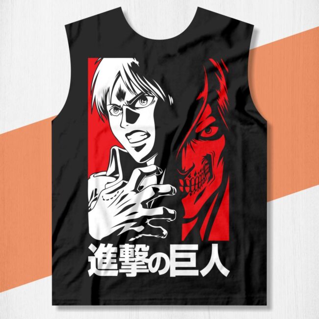 arte camisa attack on titan 012