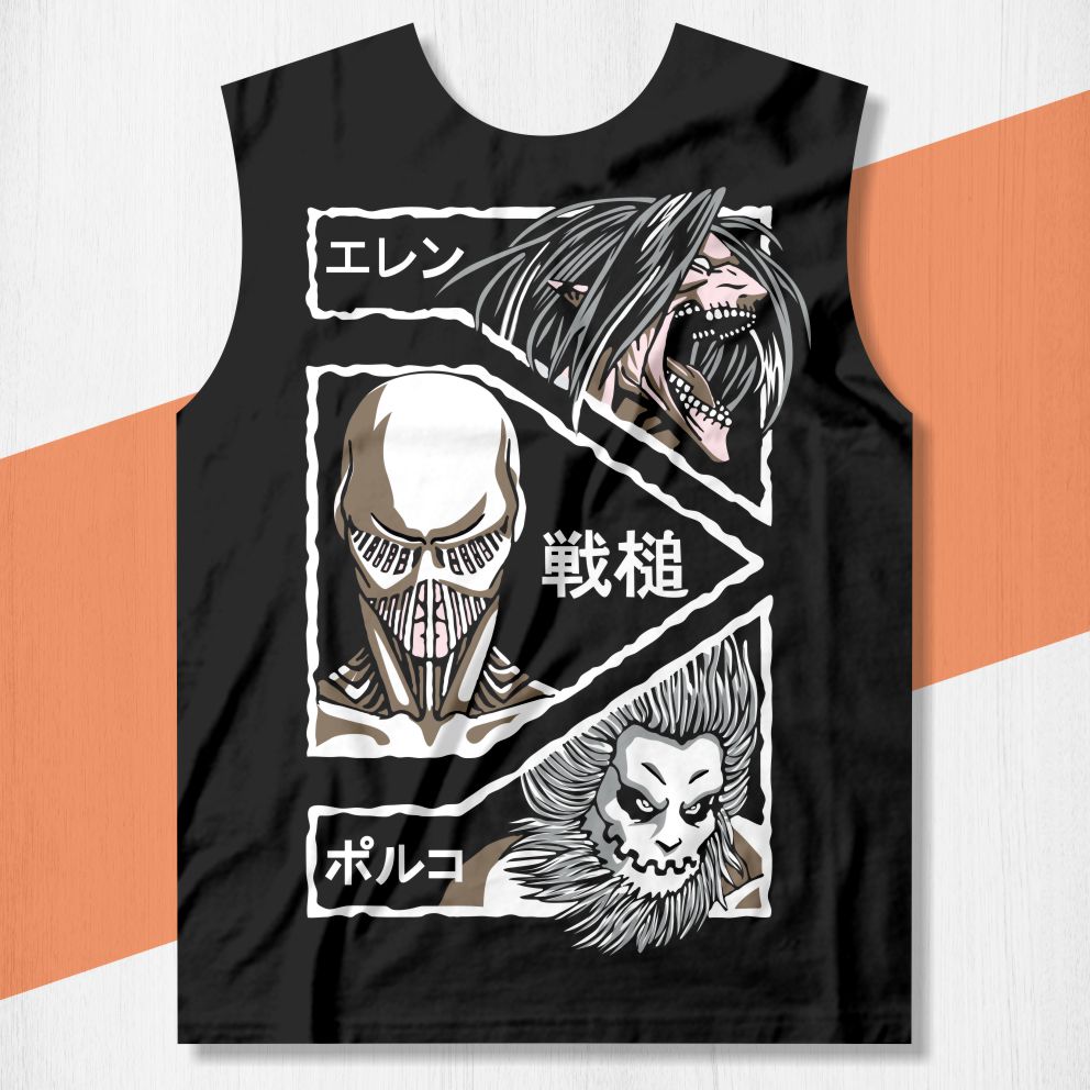 arte camisa attack on titan 013