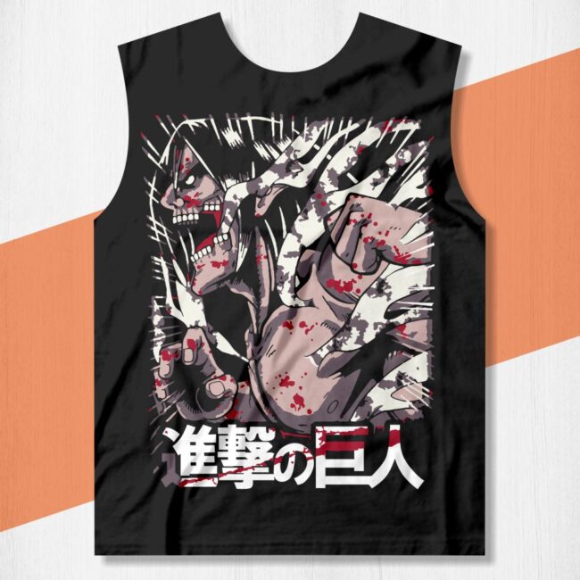 arte camisa attack on titan 014