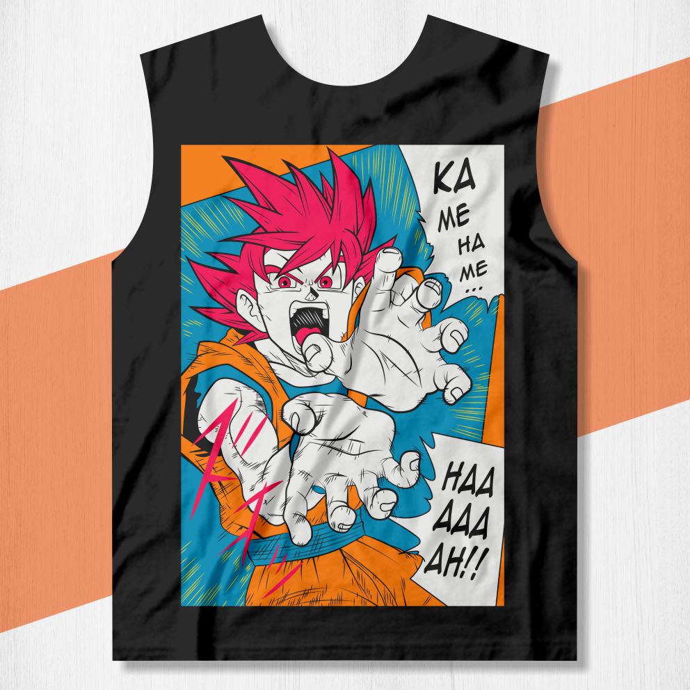 arte camisa dragon ball 001