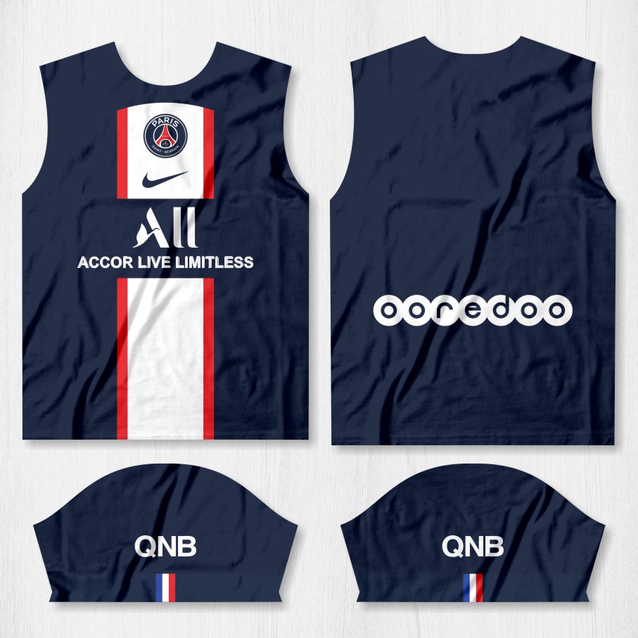 arte camisa psg