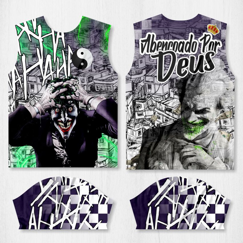 arte camisa quebrada coringa 2