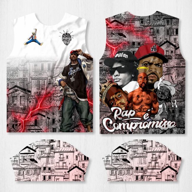 arte camisa rap e compromisso