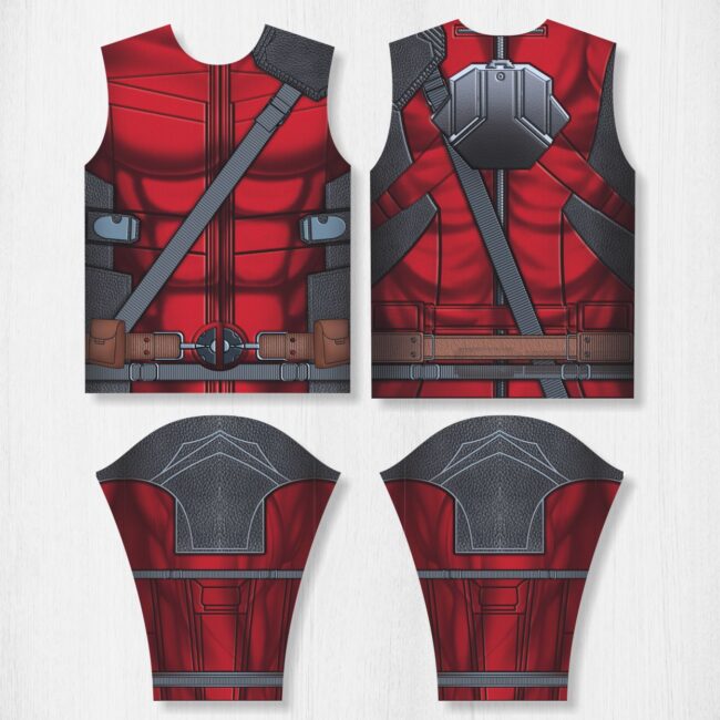 camisa deadpool sublimacao