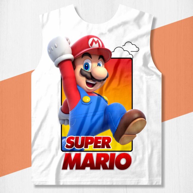 camisa super mario 4