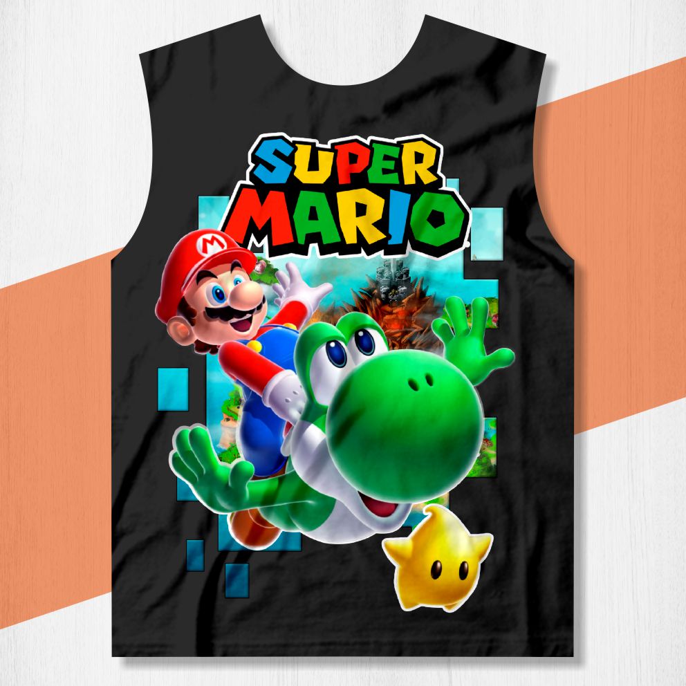 camisa super mario 5