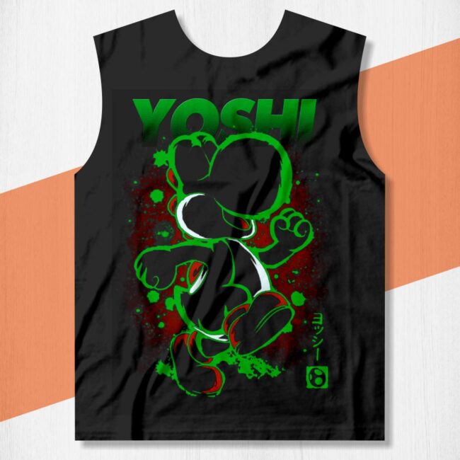 camisa yoshi super mario