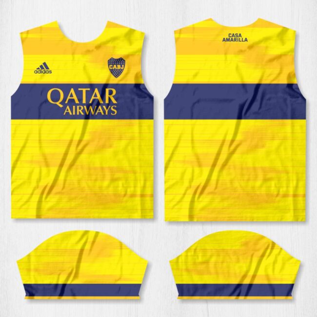 arte camisa boca juniors