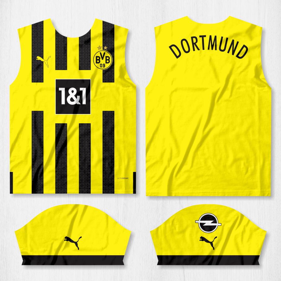 arte camisa borussia 7