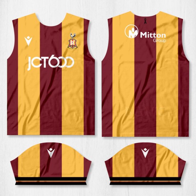 arte camisa bradford city