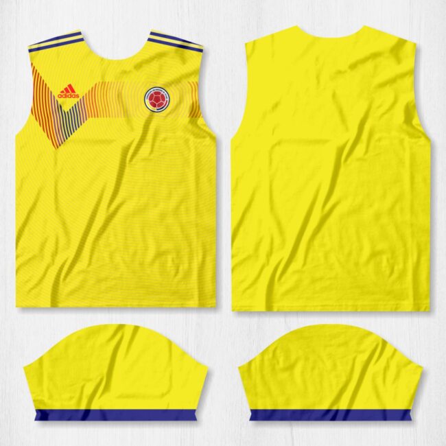 arte camisa colombia 1