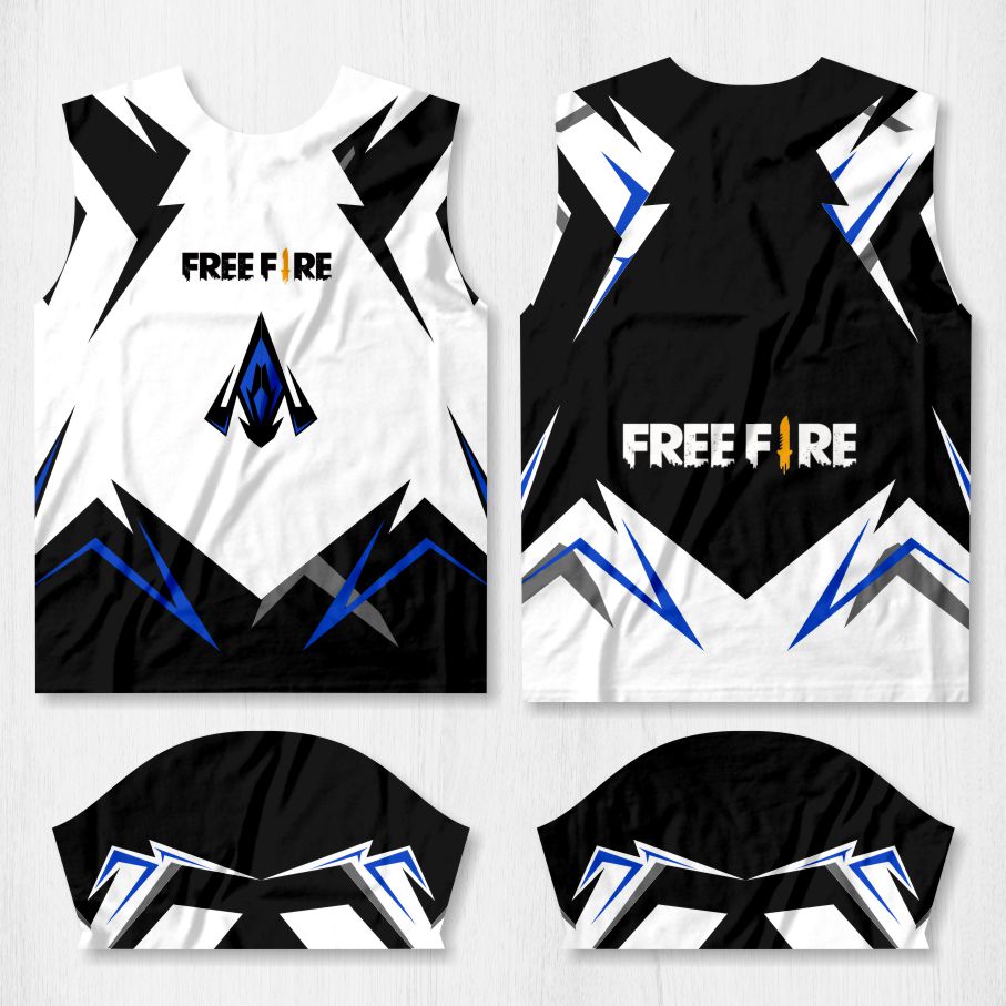 arte camisa gamer free fire