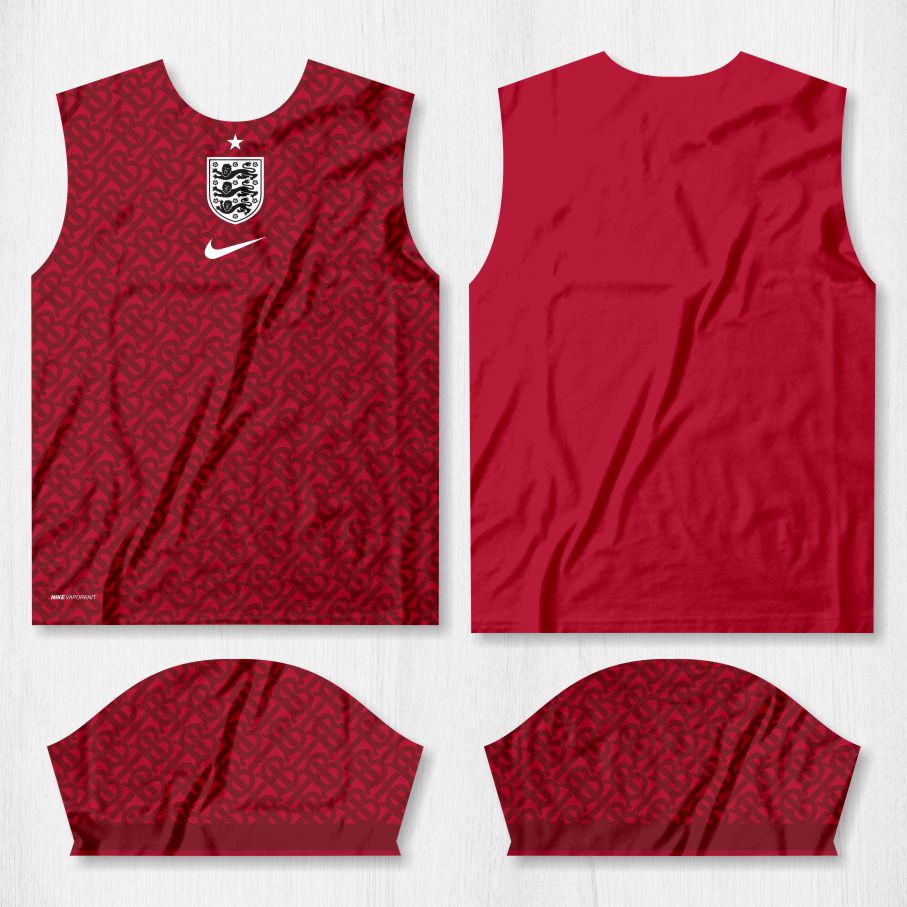 arte camisa inglaterra 1