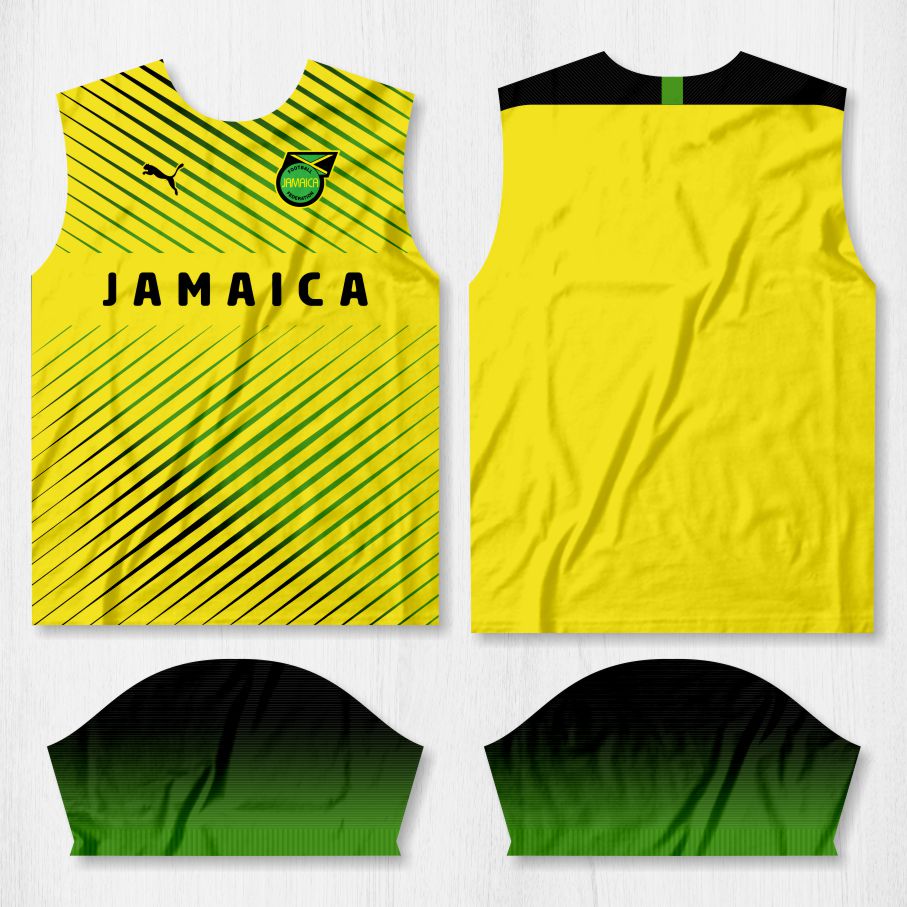 arte camisa jamaica