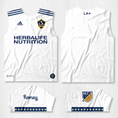 arte camisa los angeles galaxy