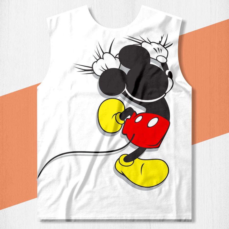 arte camisa mickey mouse
