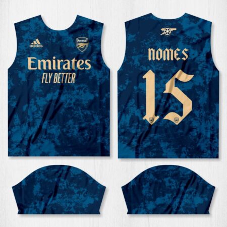 arte camisa arsenal 1