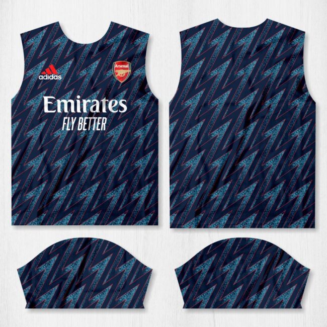 arte camisa arsenal