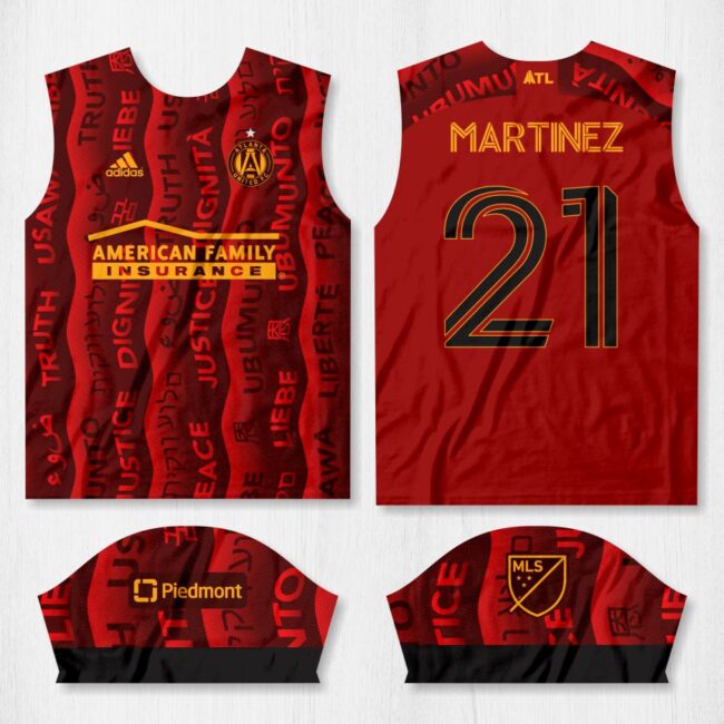 arte camisa atlanta united