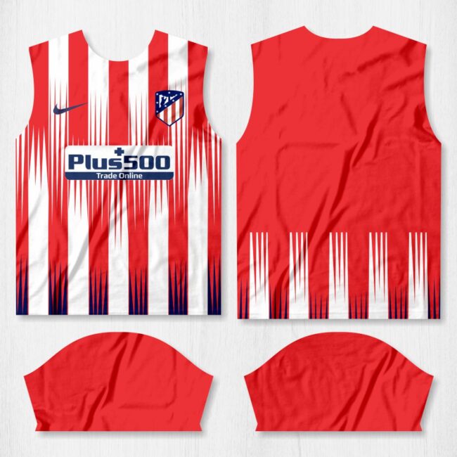 arte camisa atletico de madrid