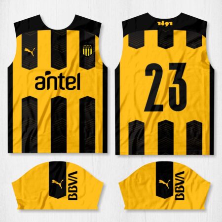 arte camisa atletico penarol