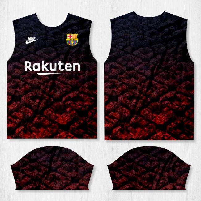 arte camisa barcelona 2