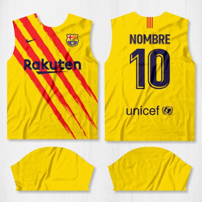 arte camisa barcelona