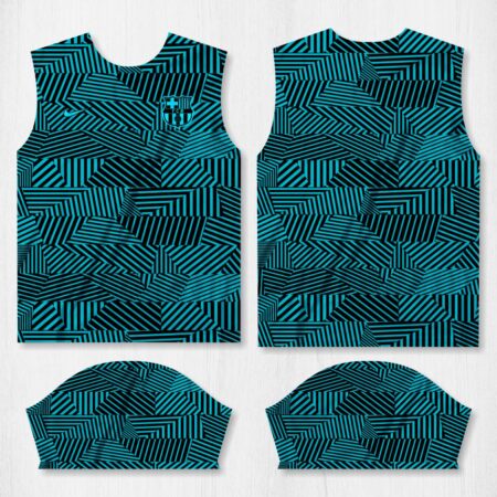 arte camisa barcelona pre treino