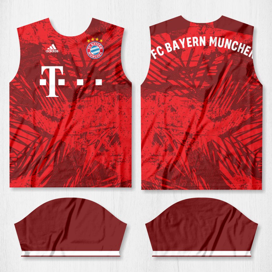 arte camisa bayern de munique 1