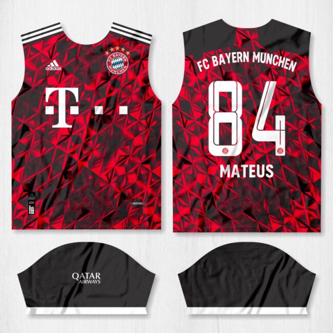 arte camisa bayern de munique