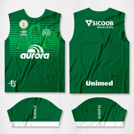 arte camisa chapecoense