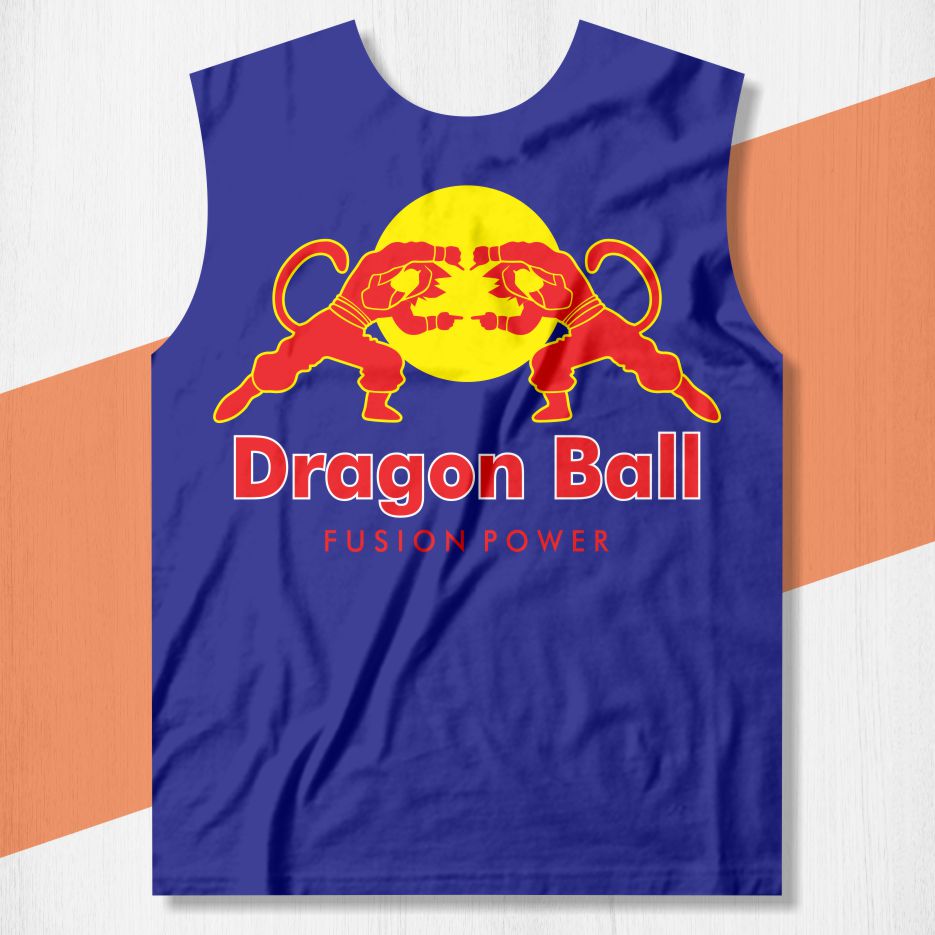 arte camisa dragon ball fusion power