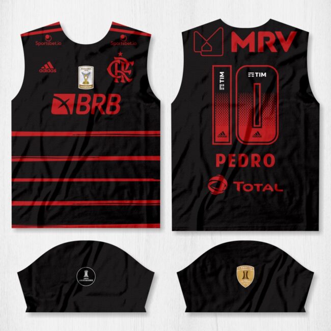 arte camisa flamengo 14