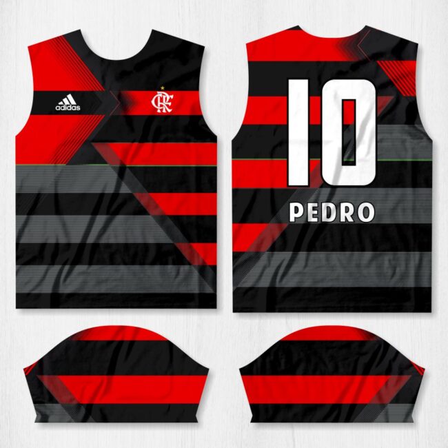 arte camisa flamengo 4