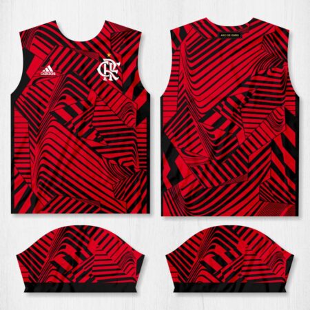 arte camisa flamengo 6