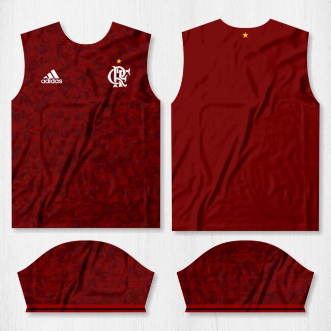 arte camisa flamengo 9