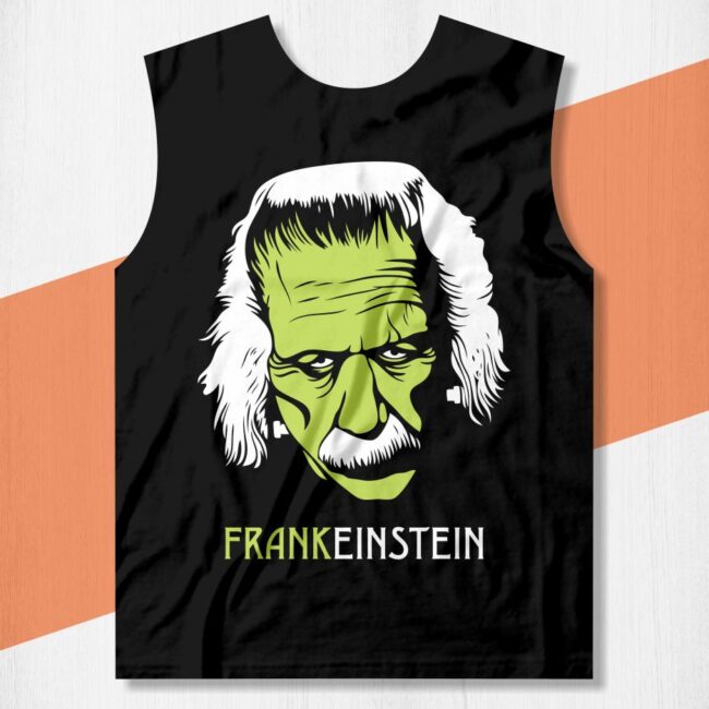 arte camisa frankeinstein