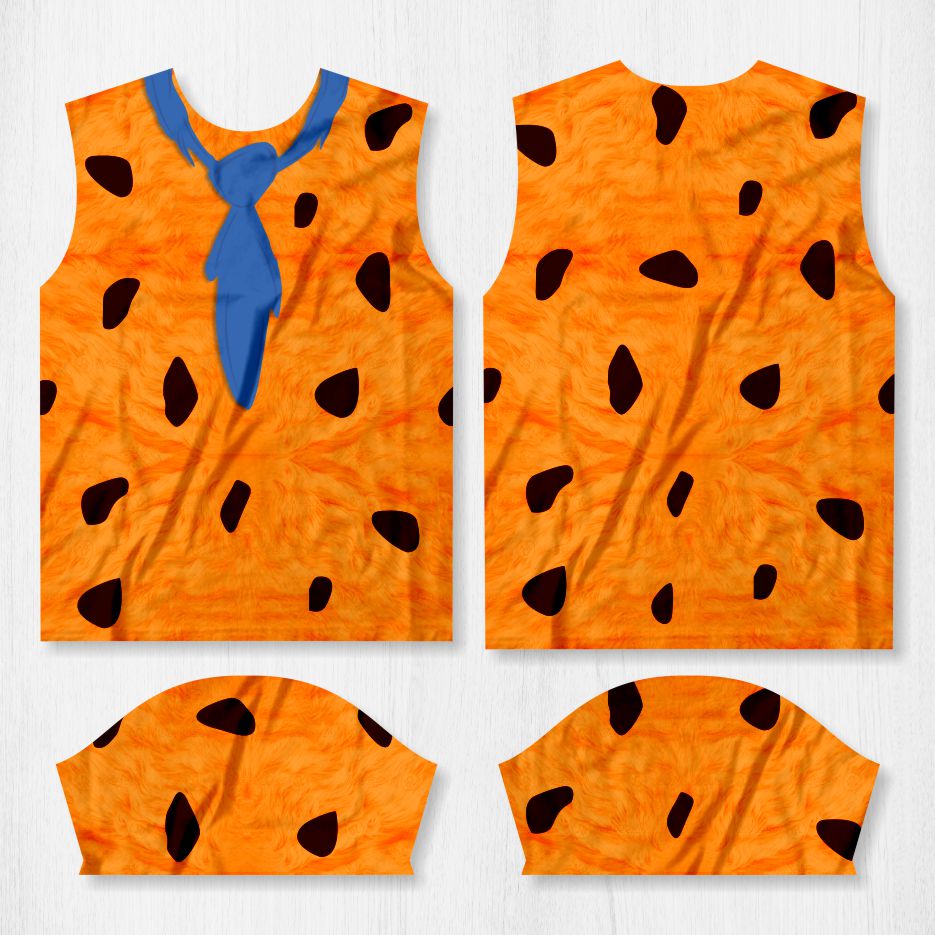 arte camisa fred flintstones