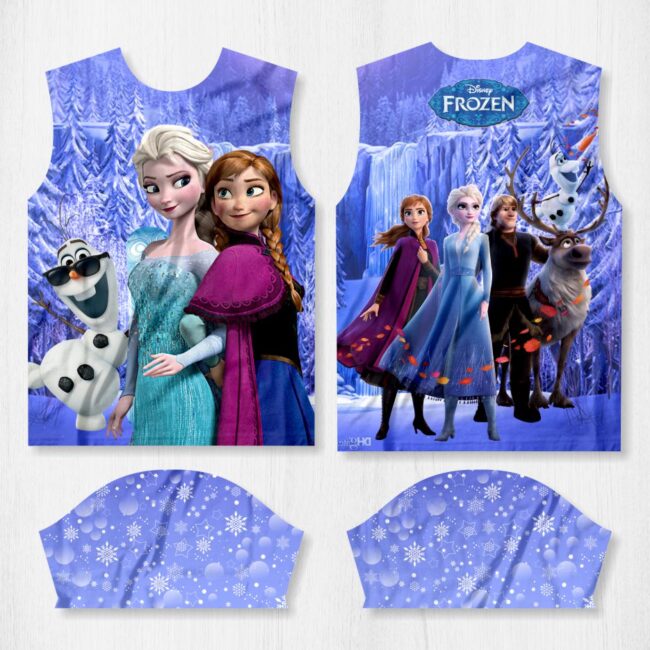 arte camisa frozen