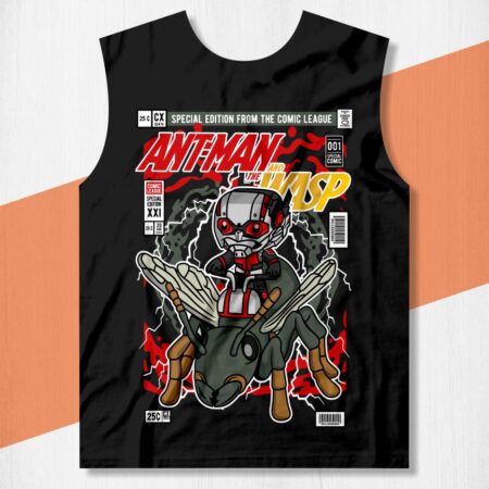 arte camisa homem formiga funko