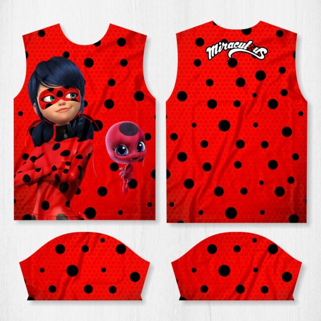 arte camisa ladybug