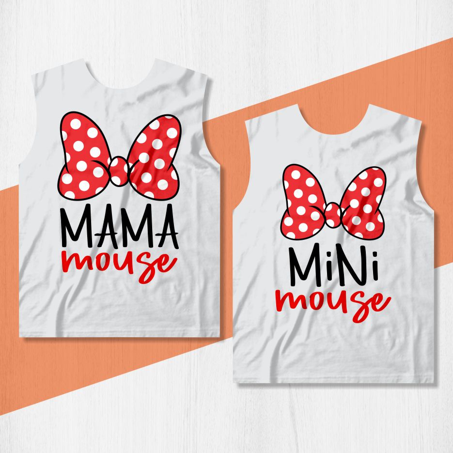 arte camisa mama mouse