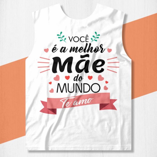 arte camisa melhor mae do mundo