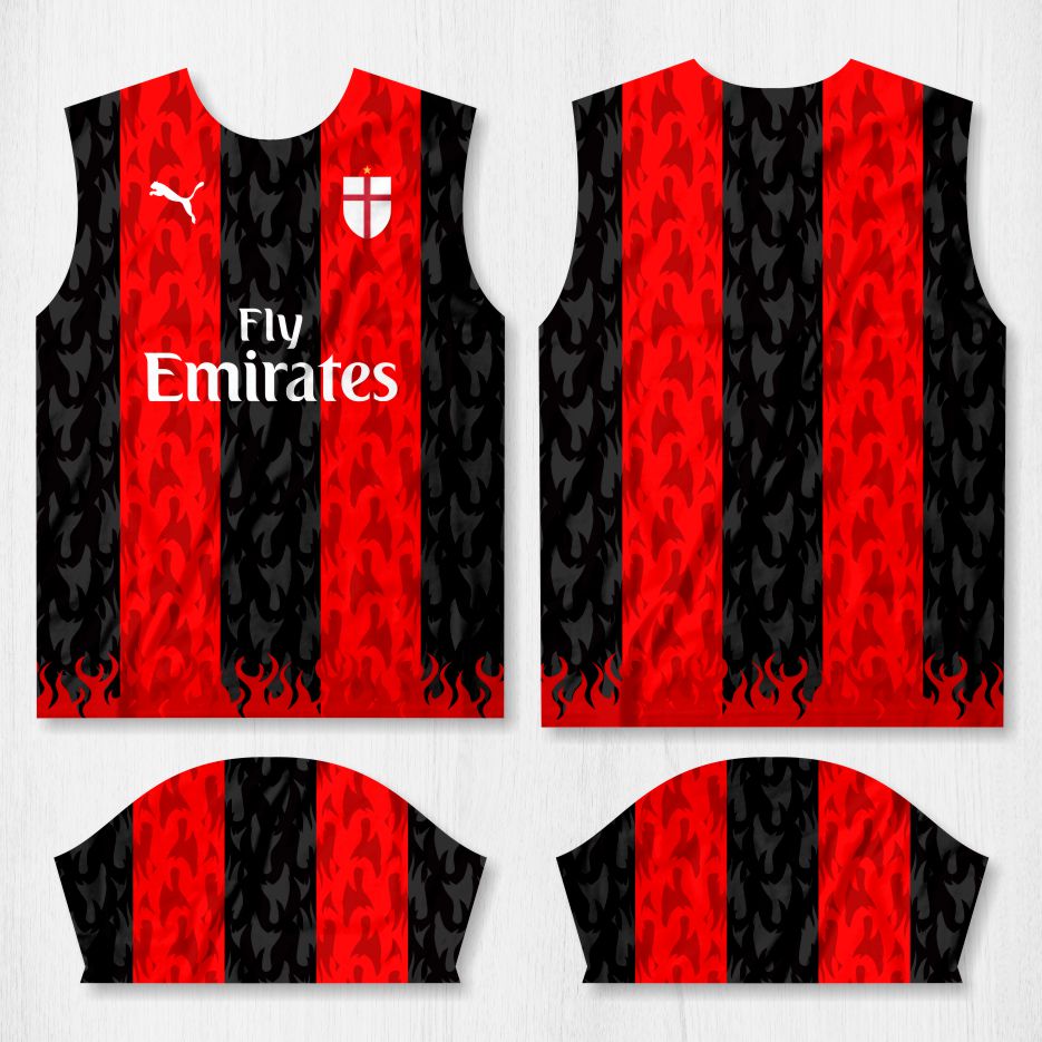 arte camisa milan